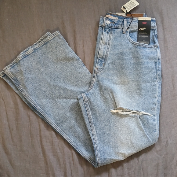 Levi's 70s High Rise Flare Jeans You and I - Picture 1 of 16